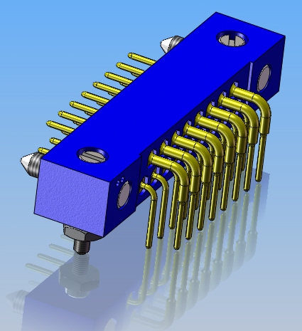 Rectangular P.C.B. Connectors